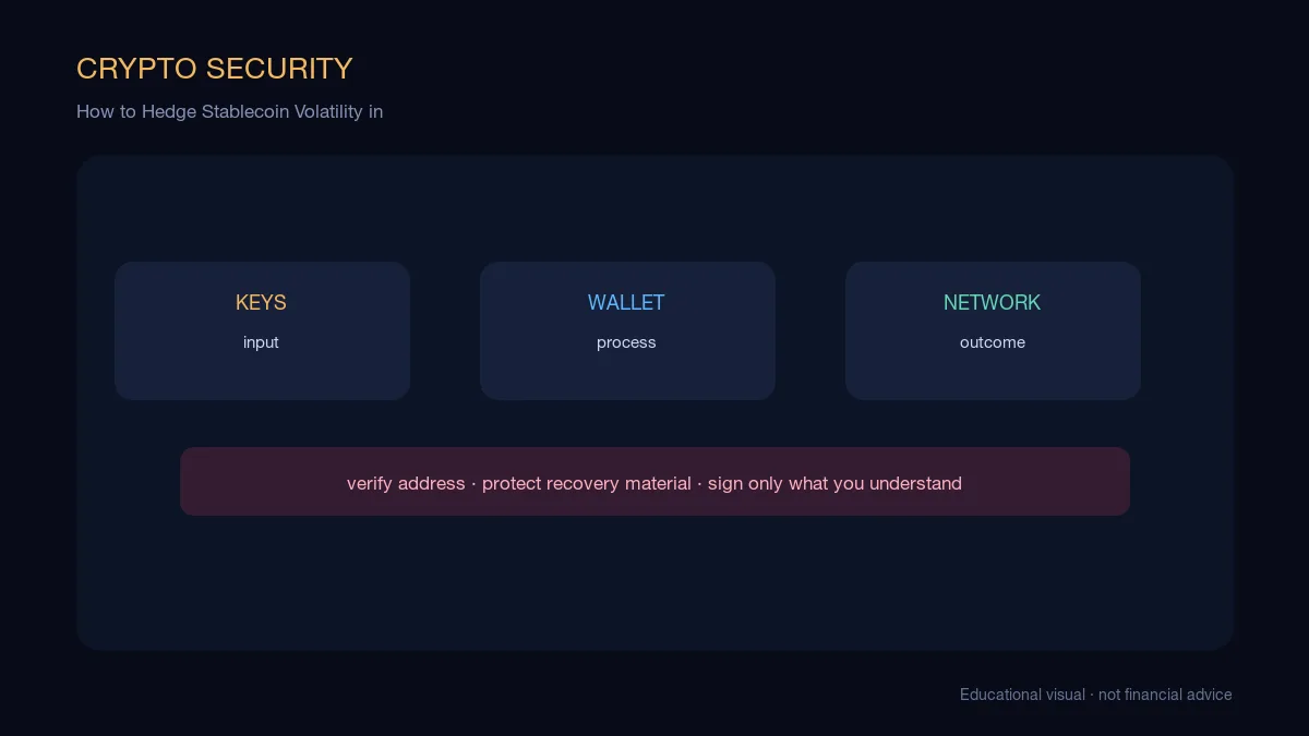 Stablecoin depeg risk hedge checklist